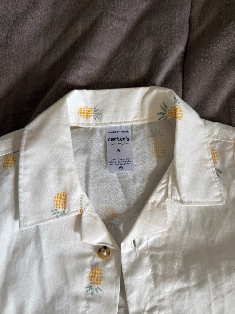 CARTERS BUTTON UP - Picture 6 of 9